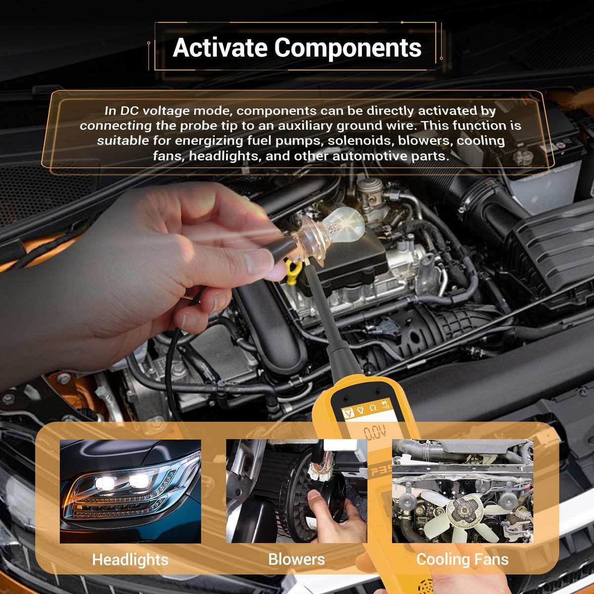 Automotive Electrical System Circuit Diagnostic Tester(P350)