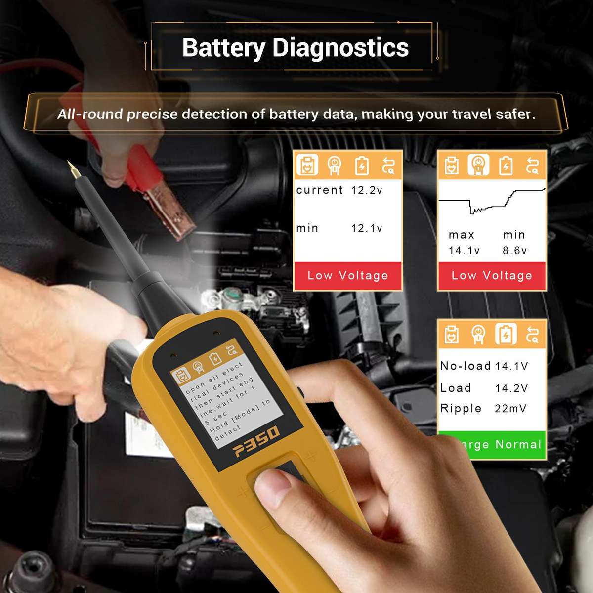Automotive Electrical System Circuit Diagnostic Tester(P350)