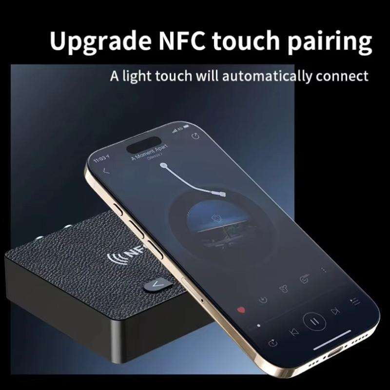 D11 Car Bluetooth 6.0 Audio Adapter NFC Bluetooth Receiver
