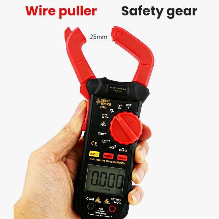 SMART SENSOR High-Precision Digital Display DC Clamp Multimeter