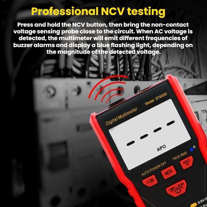 SMART SENSOR High-Precision Multifunctional Portable Automatic Digital Multimeter