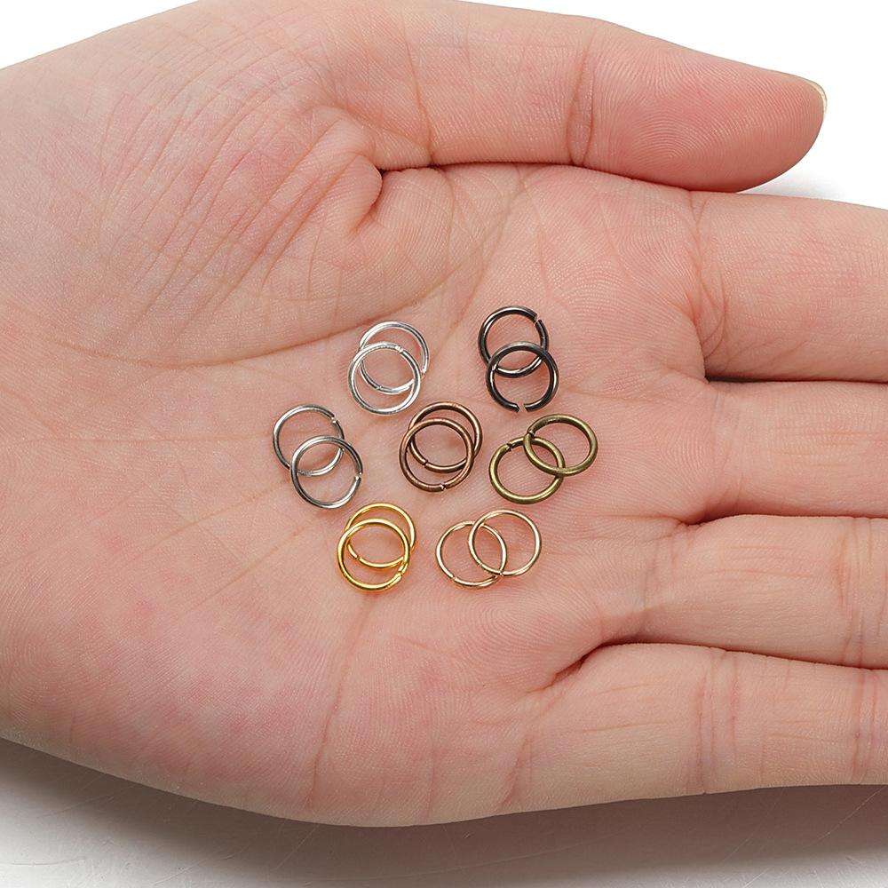 200pcs Handmade Jewelry Jump Rings DIY Accessories, Size: 0.5 x 3mm()