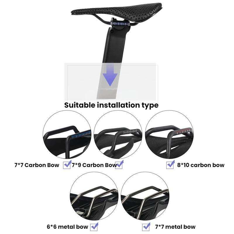 TOSEEK Carbon Fiber Road Bike Seatpost For JAVA Siluro 6top(54.5x265mm)