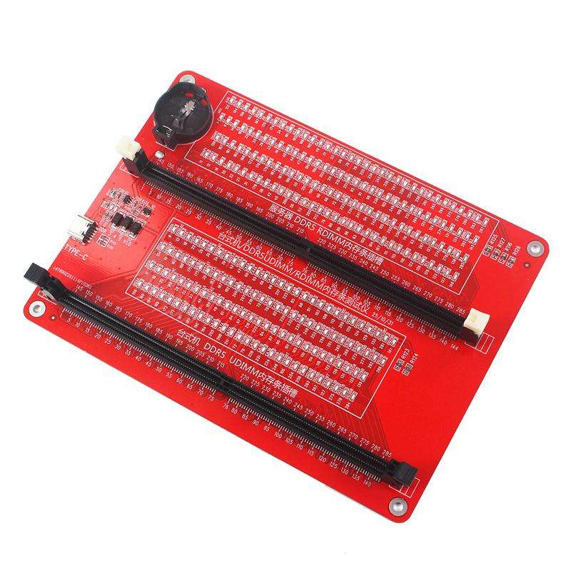 HuiMinTONG Desktop DDR5 UDIMM / RDIMM Server Memory Module Testing Tool With Indicator Light