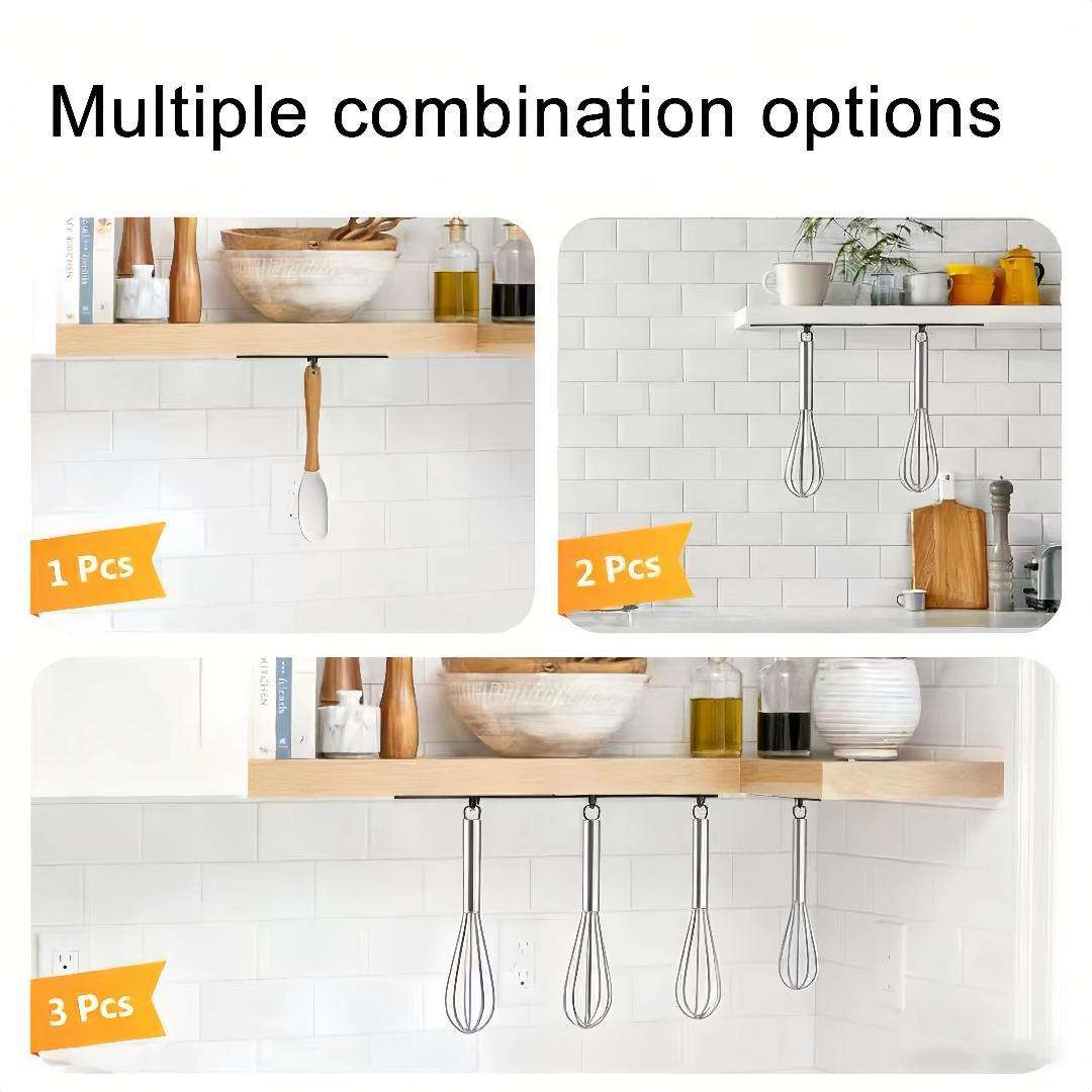 4pcs /Pack Hooks For KitchenAid Attachment to Neatly Store Mixer Accessories(Transparent)