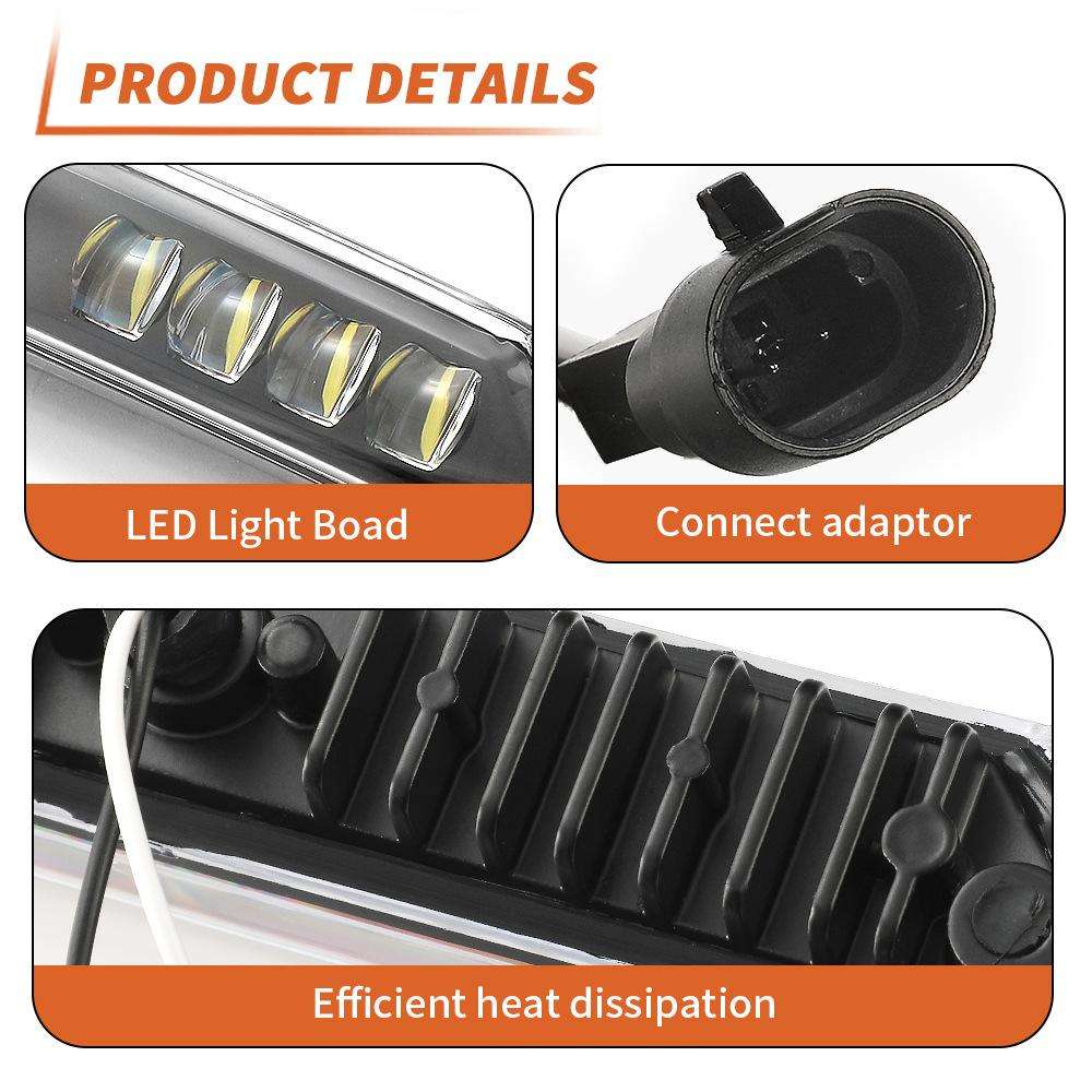 For CAN-AM Ryker Series LED Front Bumper Light Auxiliary Running Light Bar(CAM-028)
