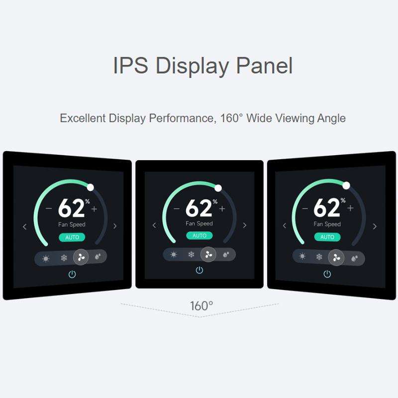 WAVESHARE RP2350 High-Performance Development Board 480 X 480 Resolution(With Touch Screen)