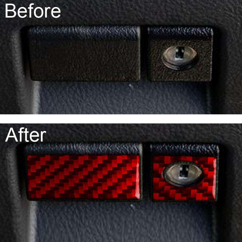 For 1999-2005 Lexus IS300 2pcs /Set Glove Box Sticker Set(Black)