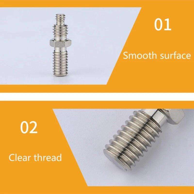 10pcs E7 Cloud Platform Central Axis 1/4 To 3/8 inch Tripod Adapter Camera Screw