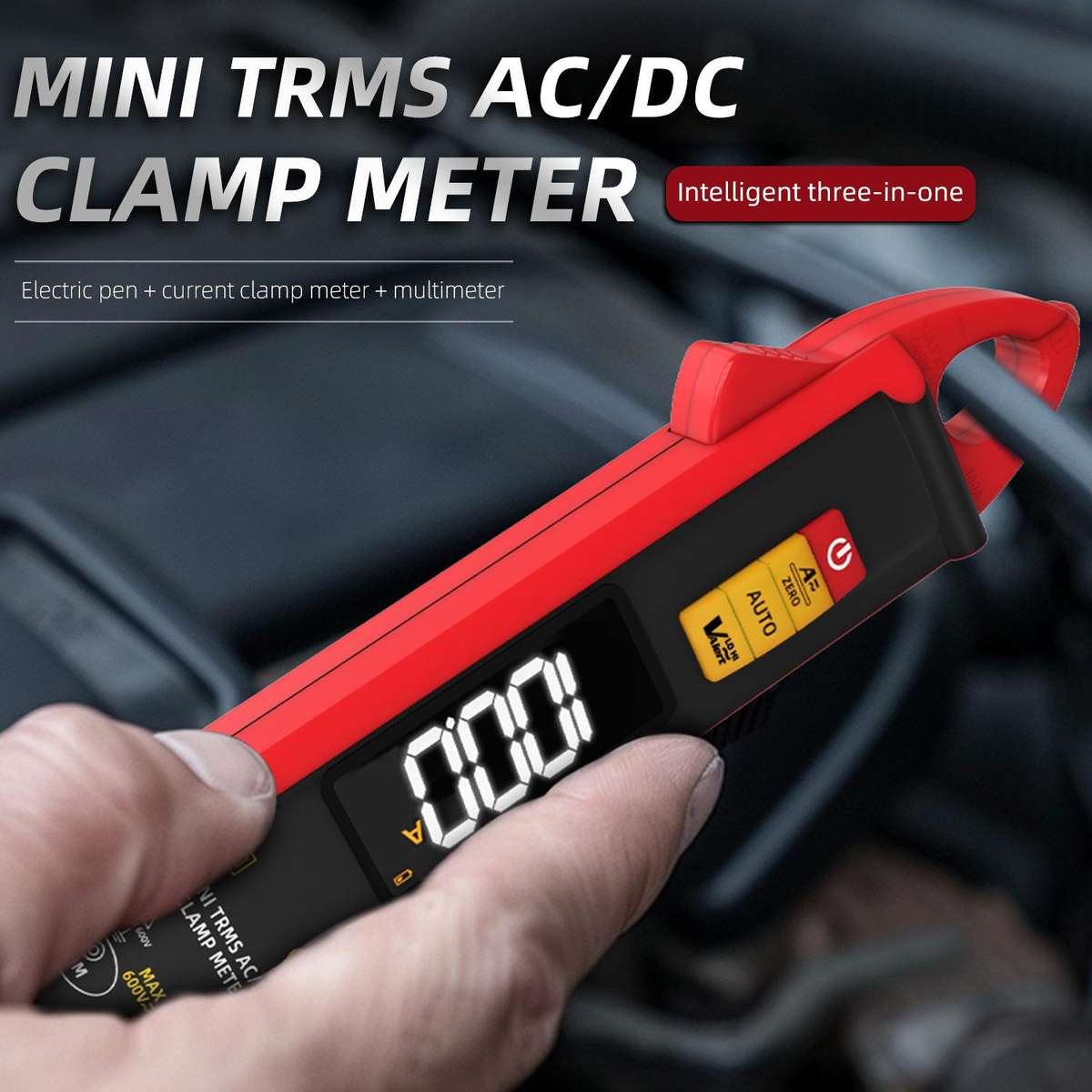 BSIDE UX1 High Precision Smart Clamp Meter AC/DC 100A 6000-Count Multimeter