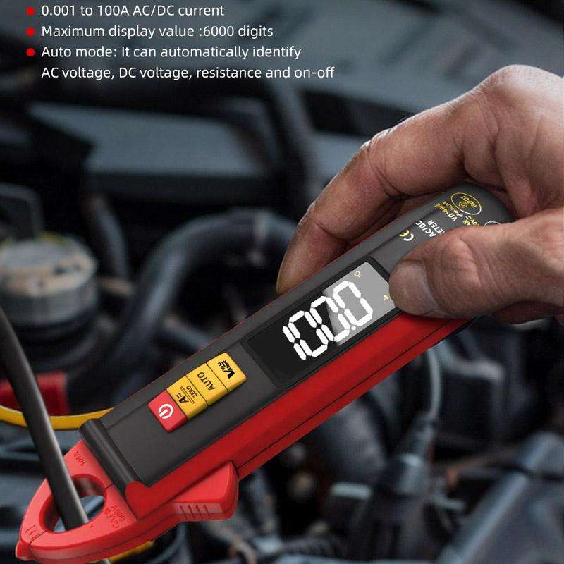 BSIDE UX1 High Precision Smart Clamp Meter AC/DC 100A 6000-Count Multimeter