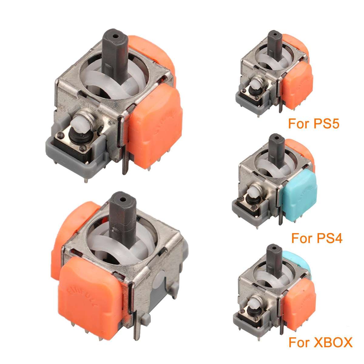 For PS4 Controller DS13-MAX TMR Electromagnetic Joystick Hall Effect Analog Stick Replacement