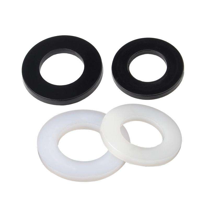 1000pcs /Pack Nylon Flat Washer Insulating Round Spacers M3x7x1