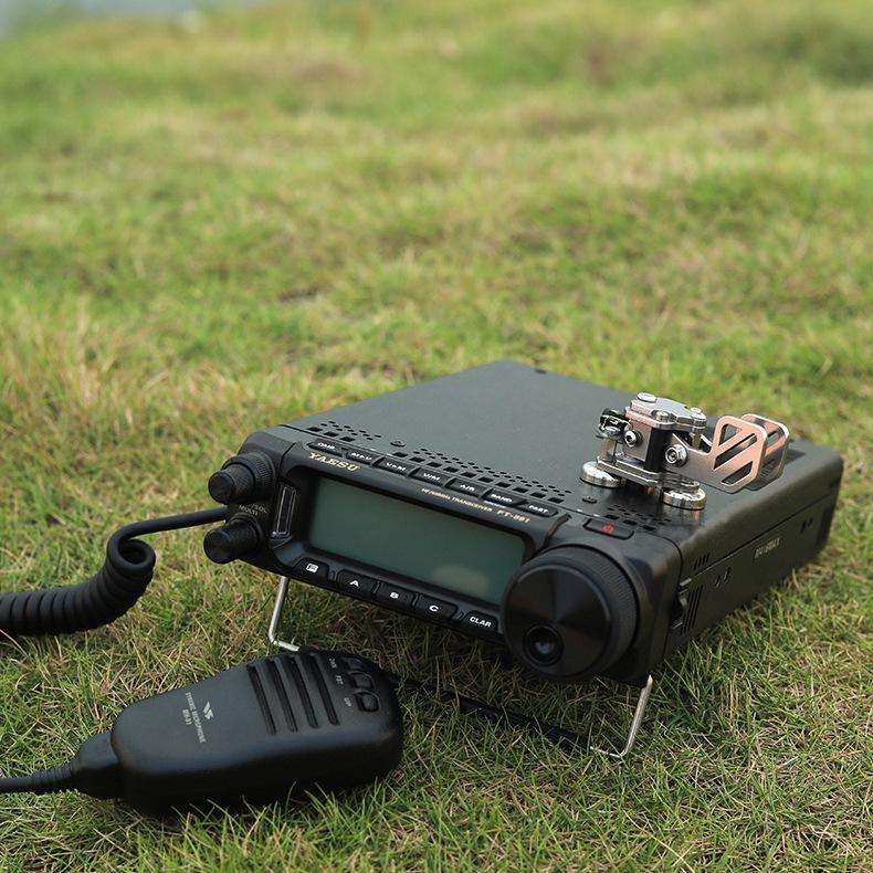 Mini Double-propeller Automatic Key Morse Code Transmitter(With 3.5mm Audio Cable)