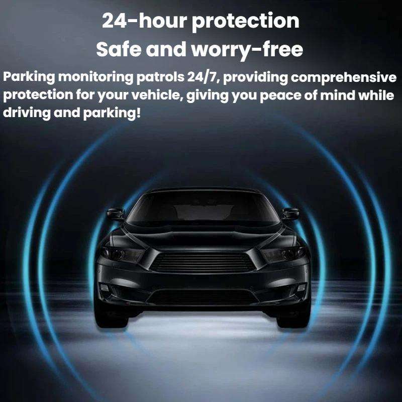 A9 HD Night Vision Dash Camera 360-Degree Parking Monitor With Mobile Phone Connection, Spec: Front+