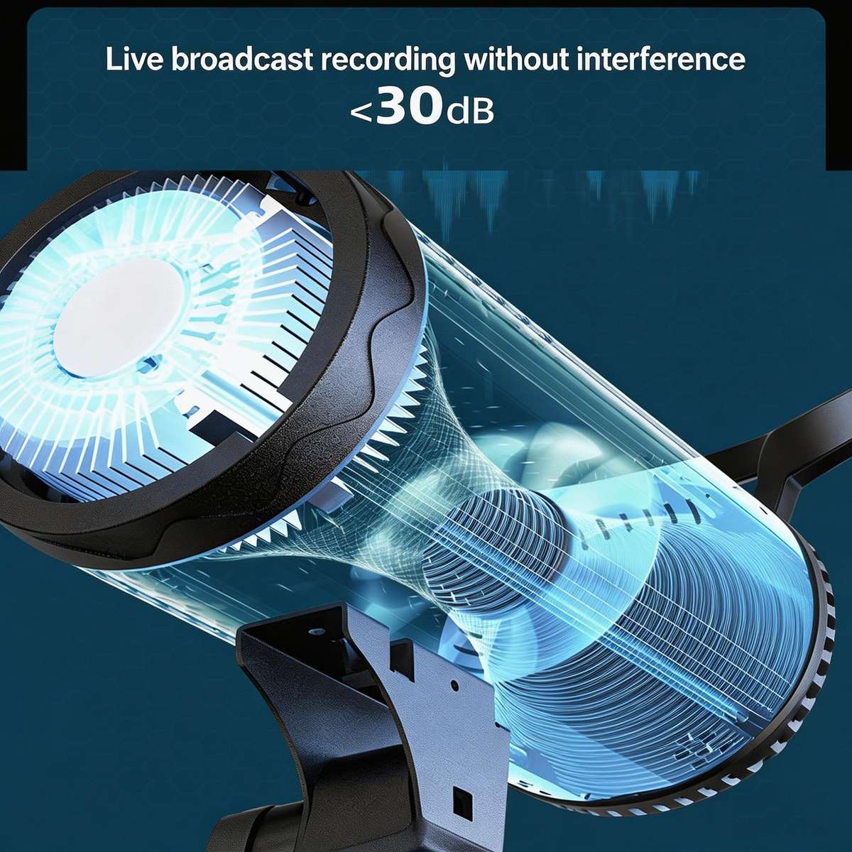 DENGWEI DW100D 100W COB LED Video Light Daylight Balanced Continuous Output Studio Lamp US Plug