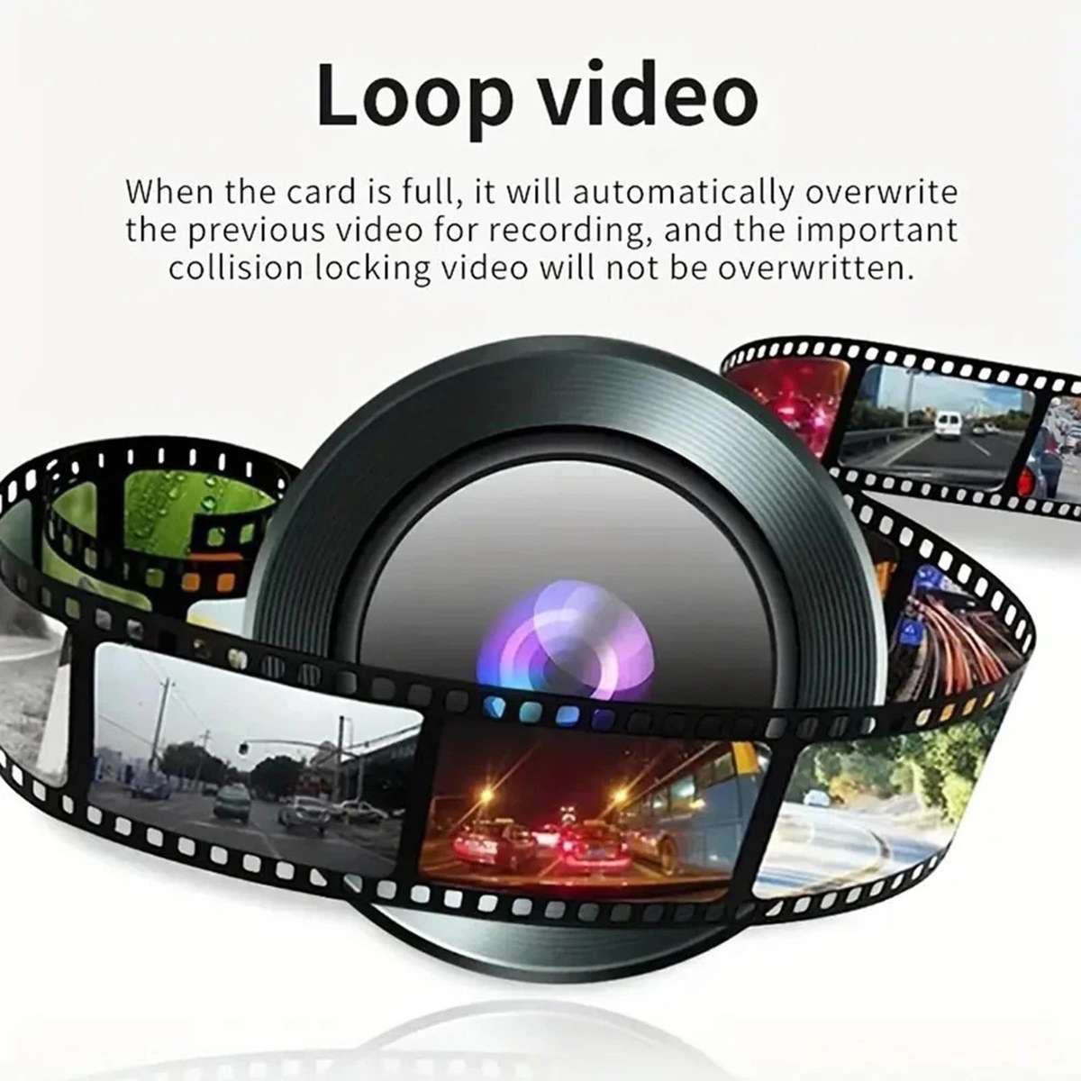 A52 2K HD Infrared Night Vision Dash Cam WIFI Connected Vehicle Camera, Spec: Front+Left+Inner+Right