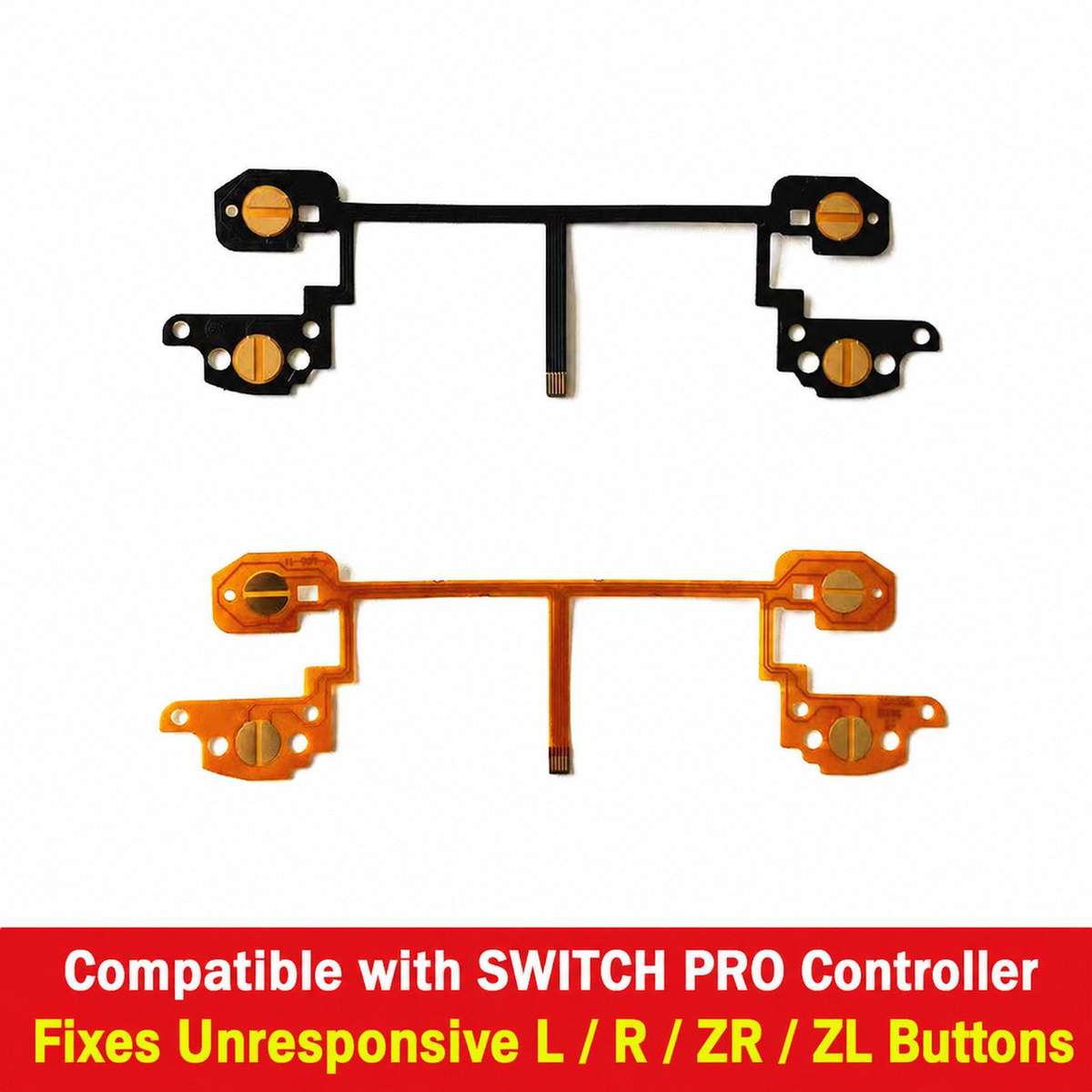 For Nintendo Switch Pro Controller Shoulder Trigger Button Flex Cable L R ZL ZR Button Repair Conduc