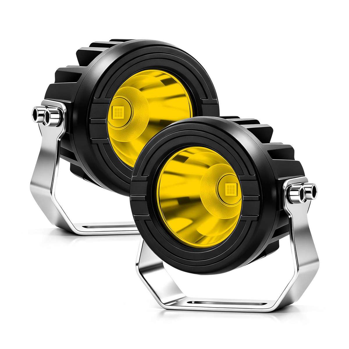 36W 3-Inch Round High-Power Car Truck Spotlight, Specification: E10(White)