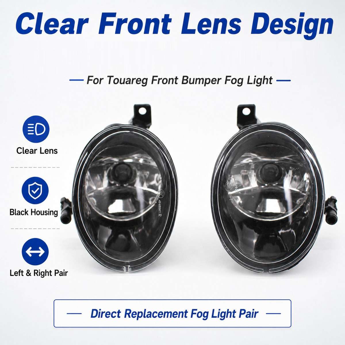 For Volkswagen Front Bumper Fog Lights(Right 5K0941700)
