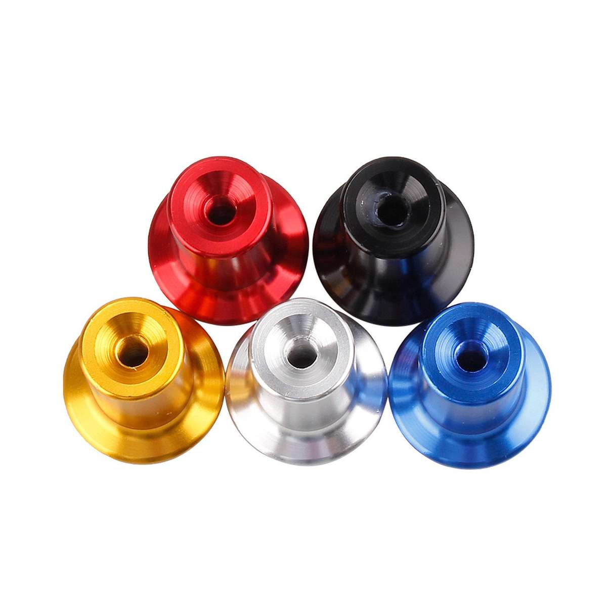 Aluminum Alloy Car Modified Handbrake Release Button Cover(Gold)