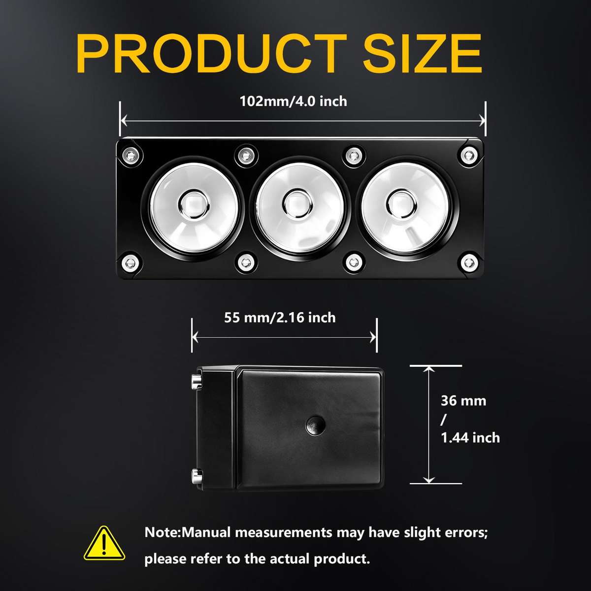 42W High-Power Car Truck Grille Spotlight, Specification: E17