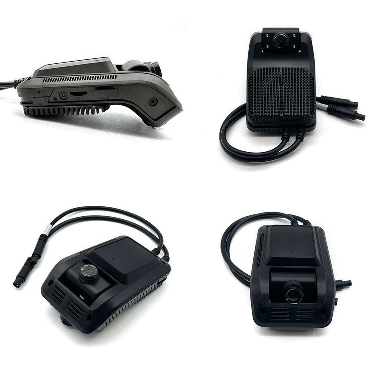 AI Dual Dash Cam Front 1080P Rear 720P With ADAS & DMS Driver Fatigue Warning GPS Version