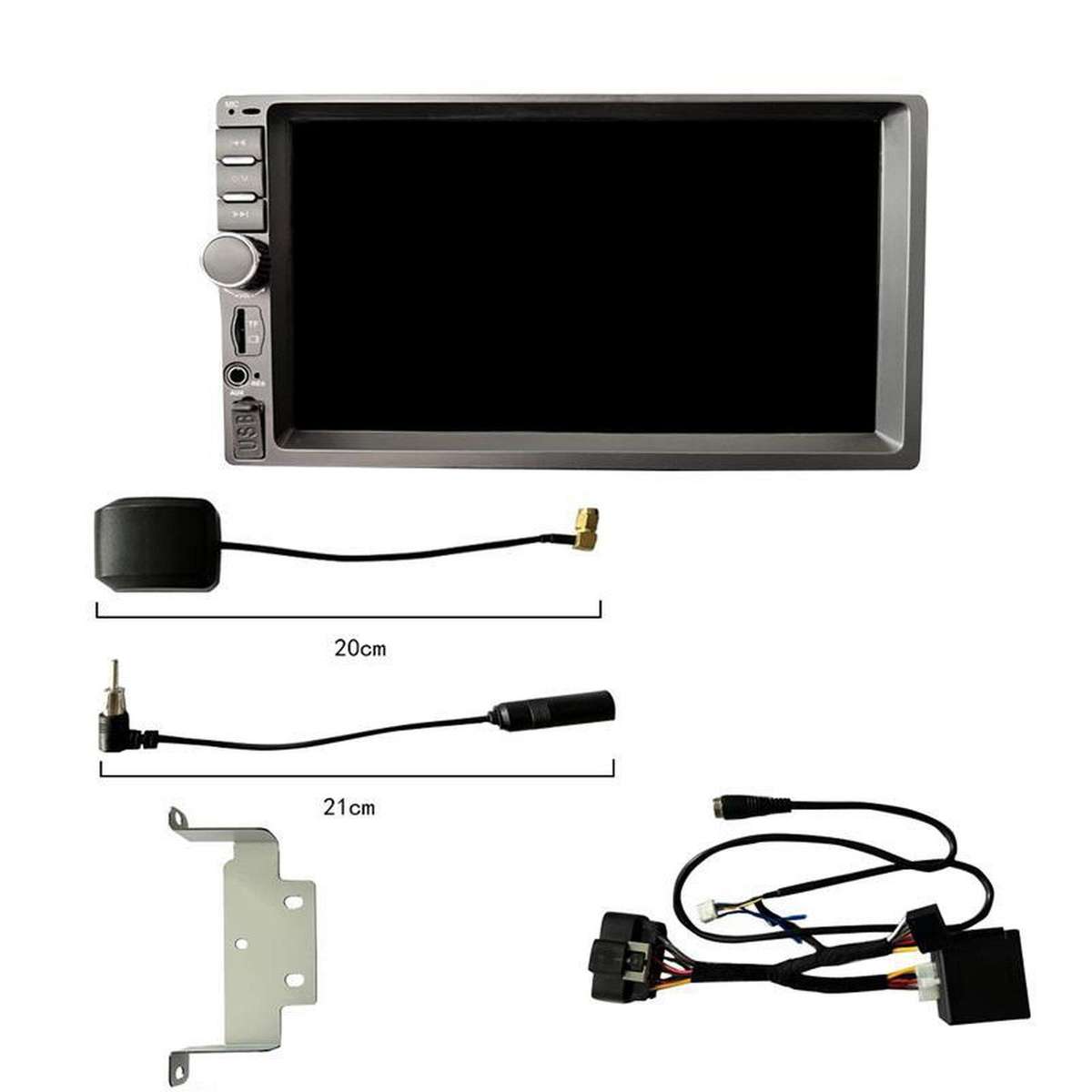 7 inch TCD-106B In-Car Navigation Smart Center Console Universal Voice Control, Radio, And Reverse C