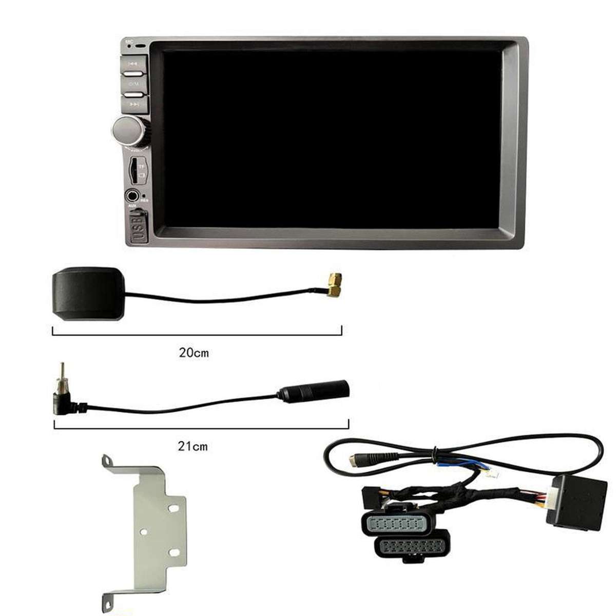 7 inch TCD-107B In-Car Navigation Smart Center Console Universal Voice Control, Radio, And Reverse C