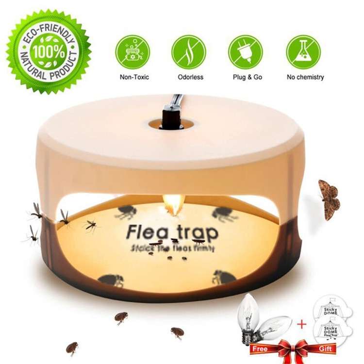Flea Trap Pet Home Flea Lamp, Plug Type:AU Plug