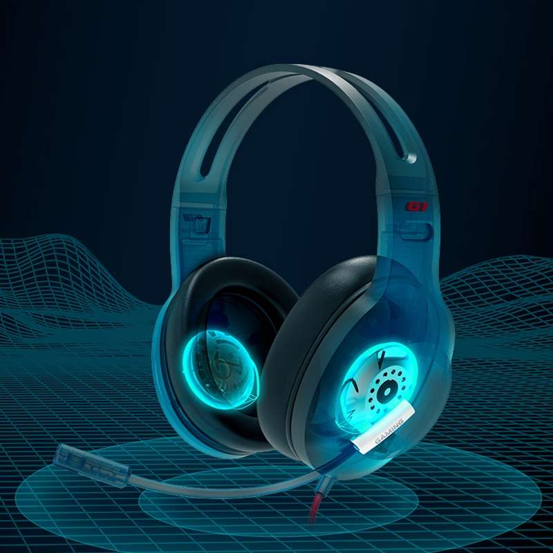 Edifier HECATE G1 Standard Edition Wired Gaming Headset with Anti-noise Microphone, Cabl ... (Red)