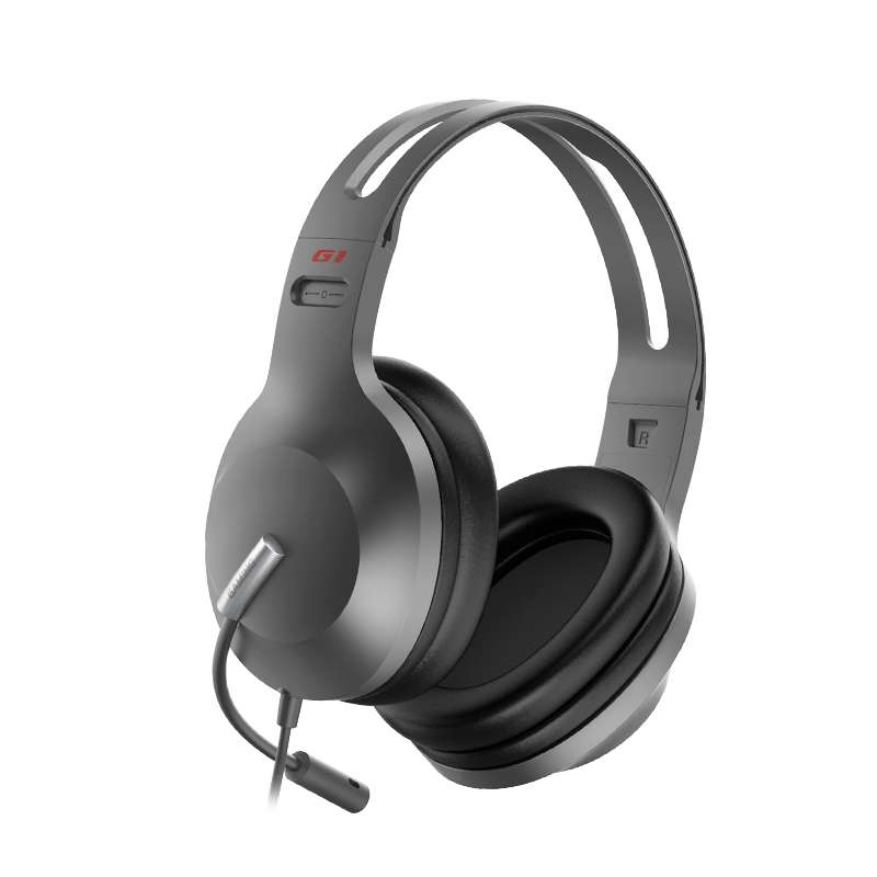 Edifier HECATE G1 Standard Edition Wired Gaming Headset with Anti-noise Microphone, Cab ... (Gray)