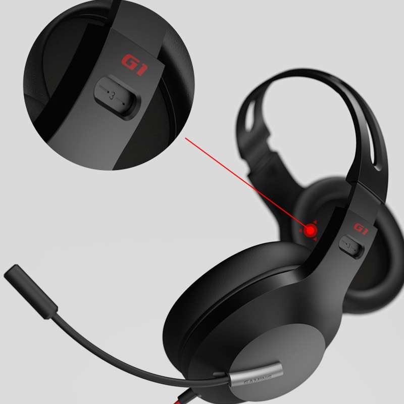 Edifier HECATE G1 Standard Edition Wired Gaming Headset with Anti-noise Microphone, Ca ... (White)