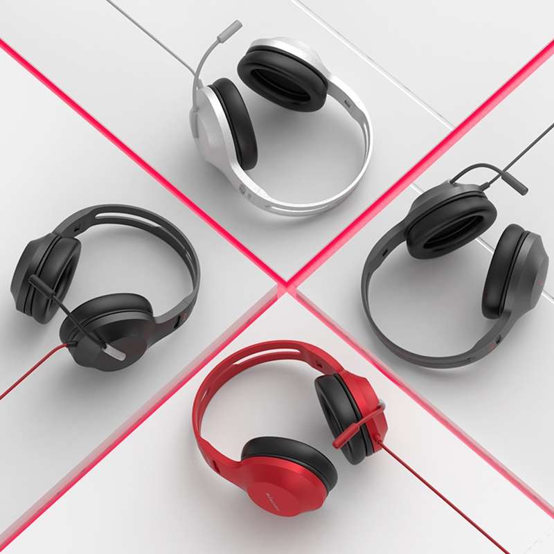 Edifier HECATE G1 Standard Edition Wired Gaming Headset with Anti-noise Microphone, Ca ... (White)