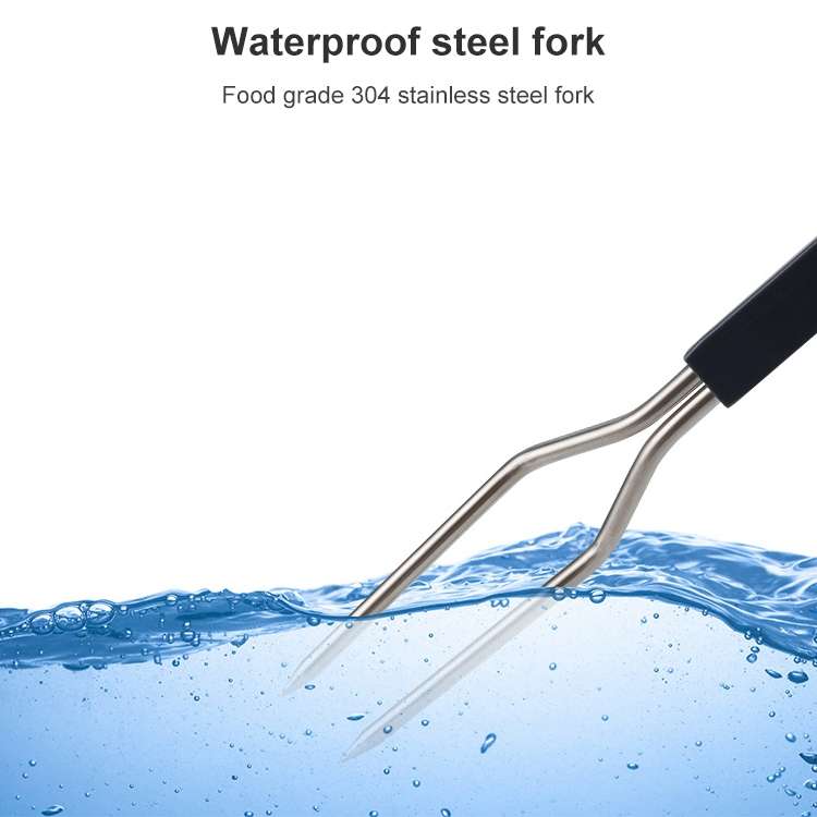 TS-BN60 Kitchen Food Cooking Double Fork Thermometer with Backlight