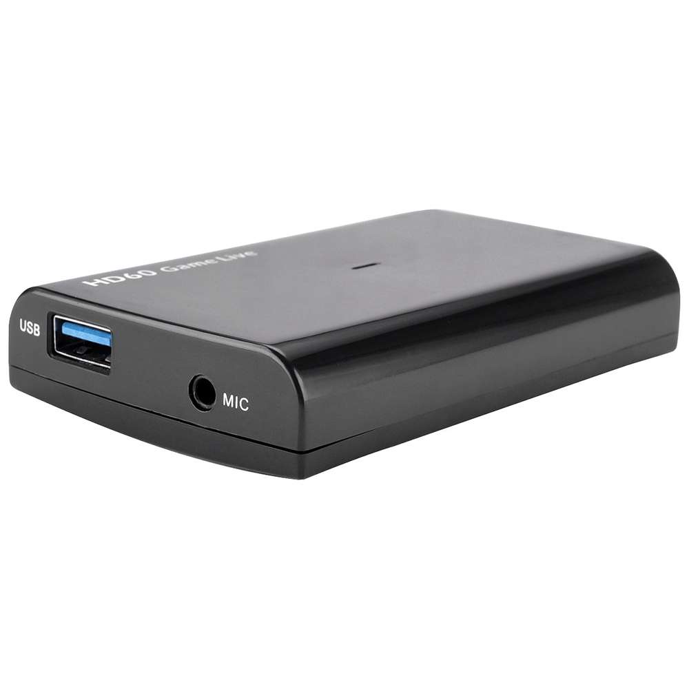 EZCAP321B USB 3.0 UVC HD60 Game Live Video Capture(Black)
