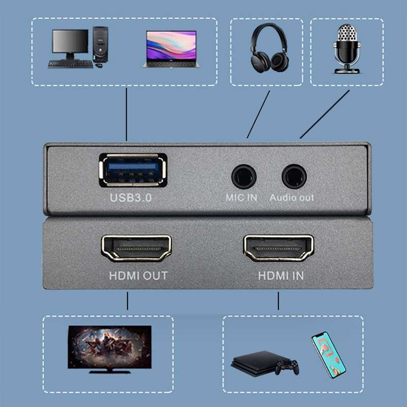 EC291 HDMI USB 3.0 4K HD Video Capture