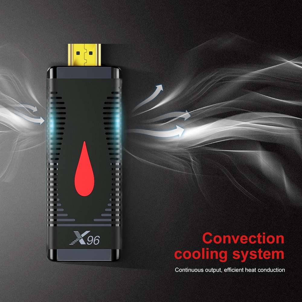 X96 S400 Android 10.0 Mini TV Stick, Allwinner H313 Quad Core ARM Cortex A53, 2GB + 16GB, Support