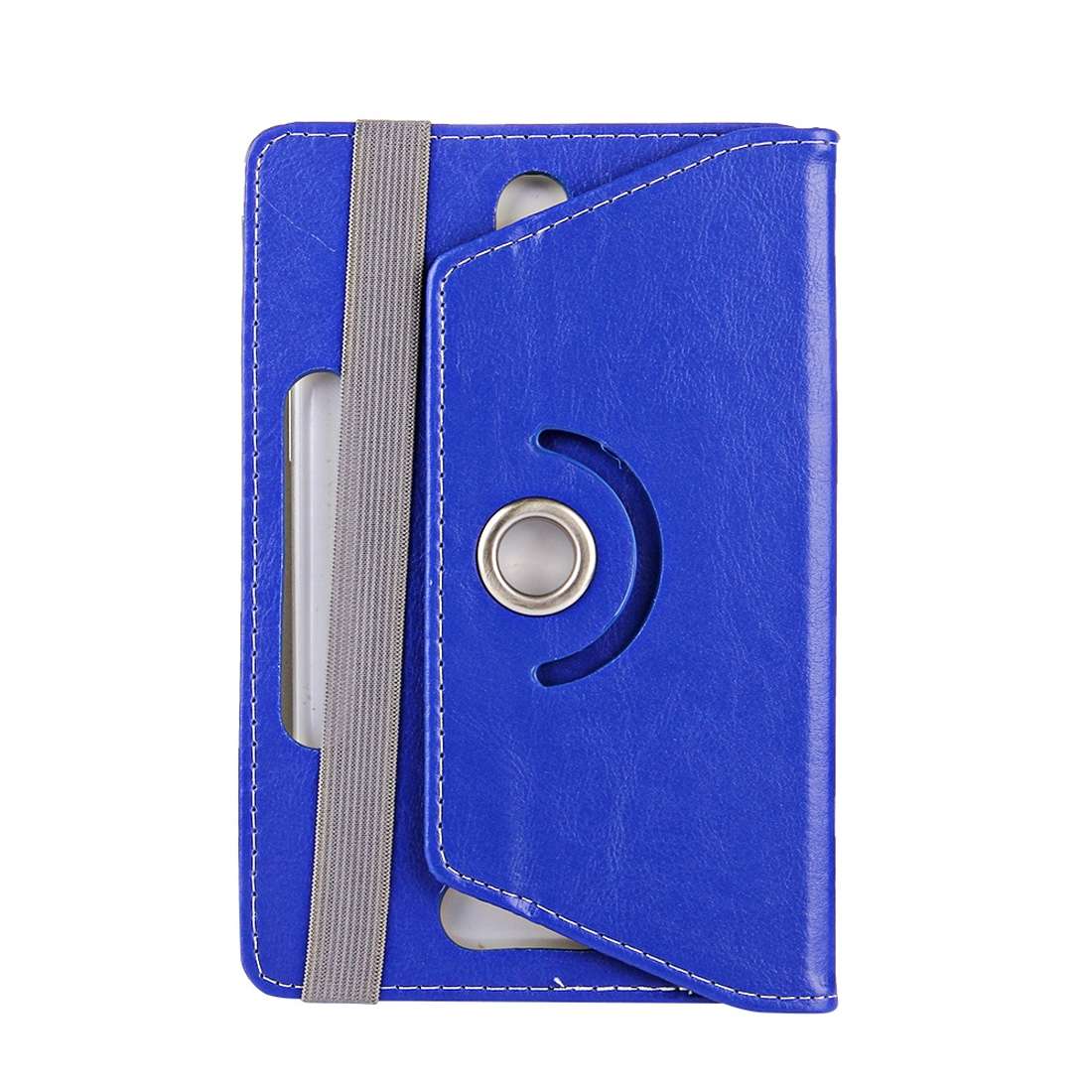 9 inch Tablets Leather Case Crazy Horse Texture 360 Degrees Rotation Protective Case Sh ... (Blue)
