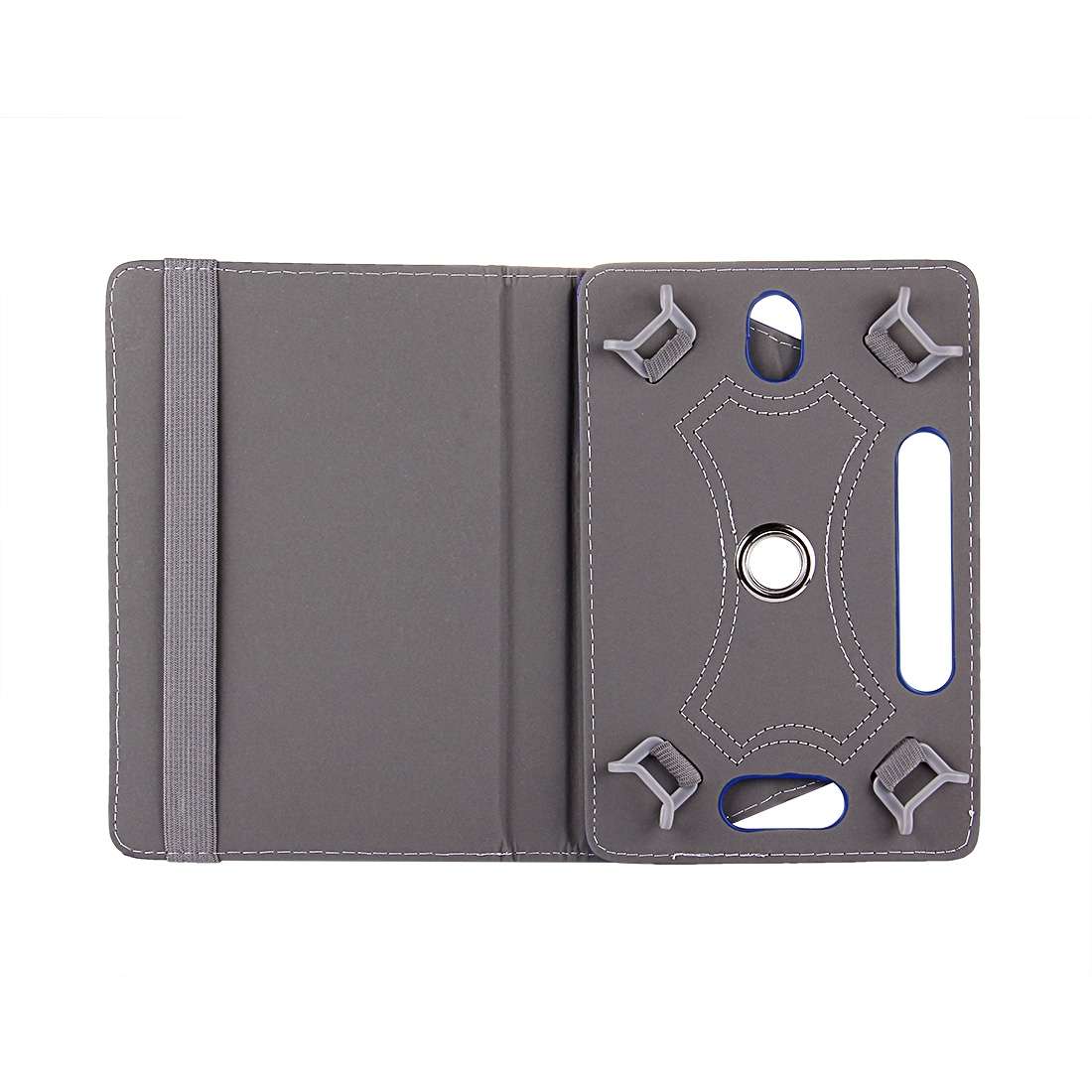 9 inch Tablets Leather Case Crazy Horse Texture 360 Degrees Rotation Protective Case Sh ... (Blue)