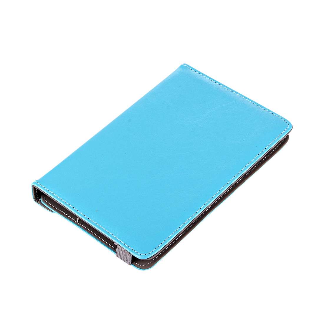 9 inch Tablets Leather Case Crazy Horse Texture 360 Degrees Rotation Protective Ca ... (Baby Blue)