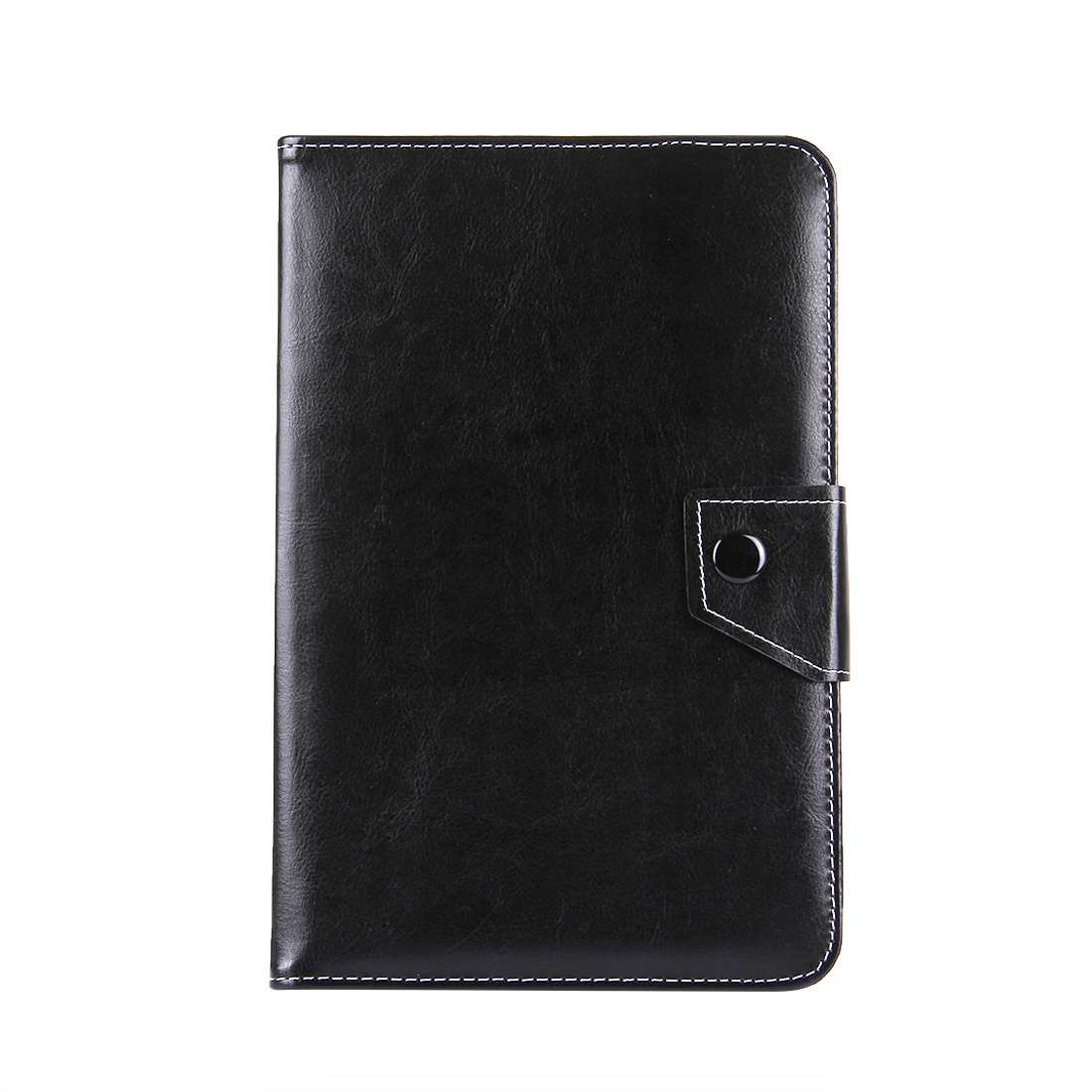 7 inch Tablets Leather Case Crazy Horse Texture Protective Case Shell with Holder for ... (Black)