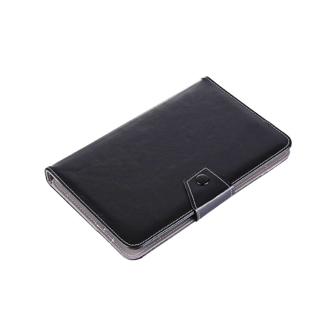 7 inch Tablets Leather Case Crazy Horse Texture Protective Case Shell with Holder for ... (Black)
