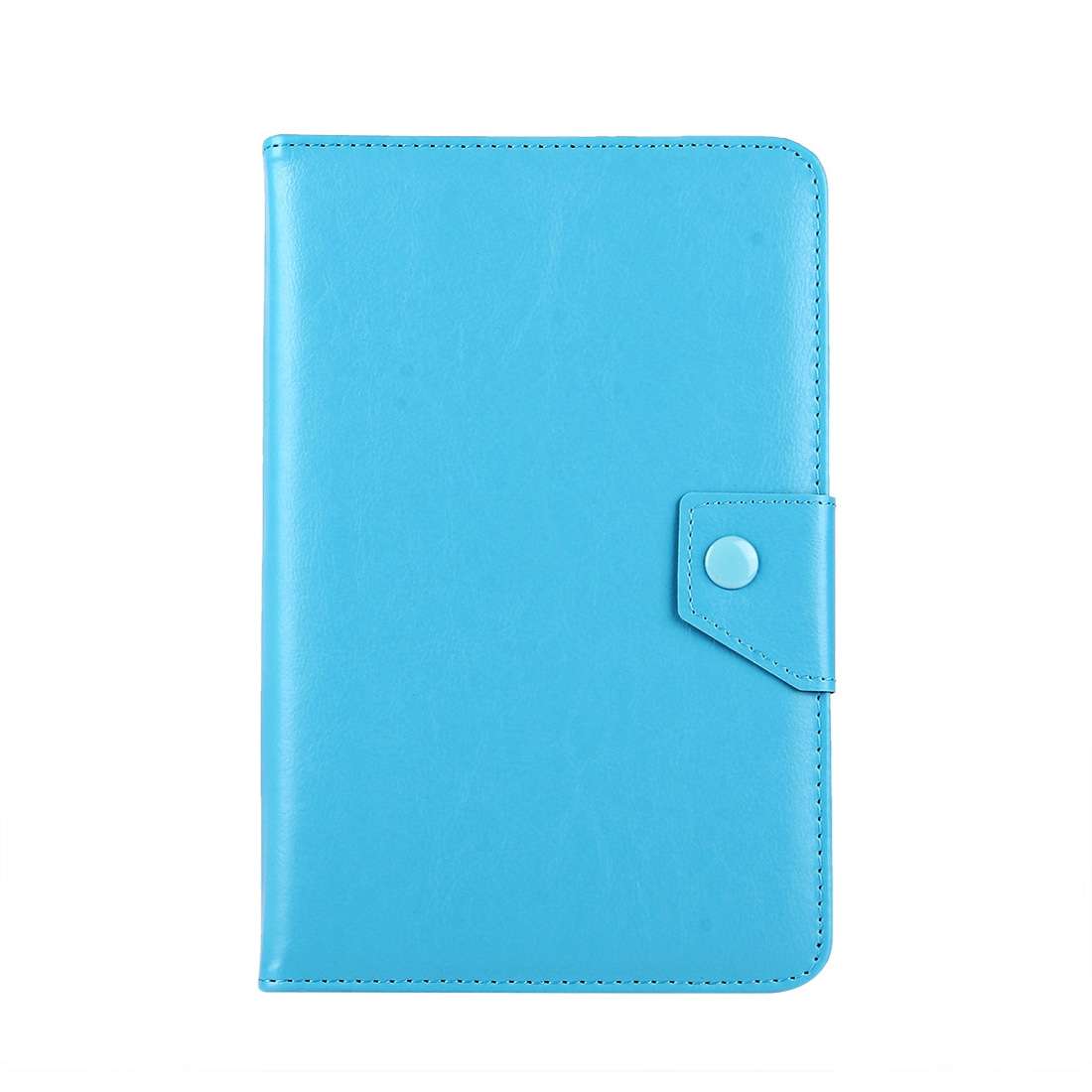 7 inch Tablets Leather Case Crazy Horse Texture Protective Case Shell with Holder ... (Baby Blue)