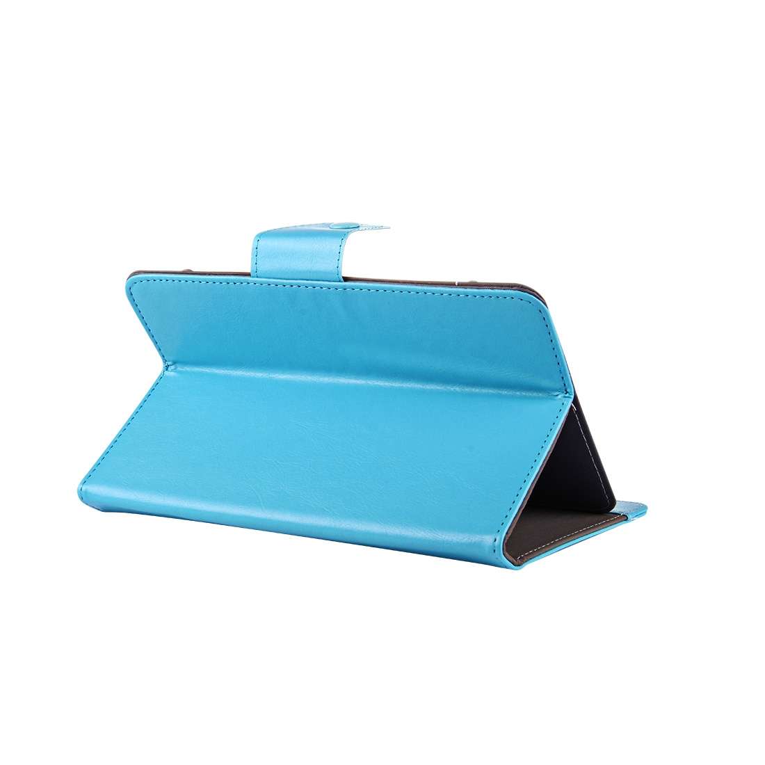 7 inch Tablets Leather Case Crazy Horse Texture Protective Case Shell with Holder ... (Baby Blue)