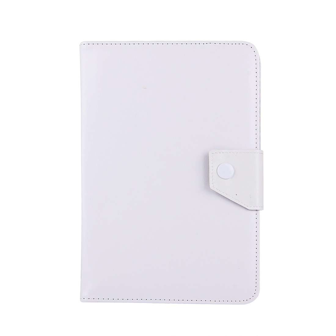 7 inch Tablets Leather Case Crazy Horse Texture Protective Case Shell with Holder for ... (White)