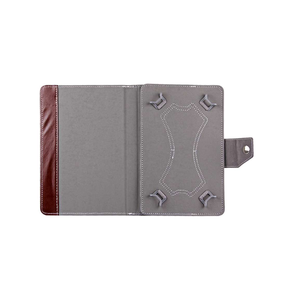 7 inch Tablets Leather Case Crazy Horse Texture Protective Case Shell with Holder for ... (Brown)