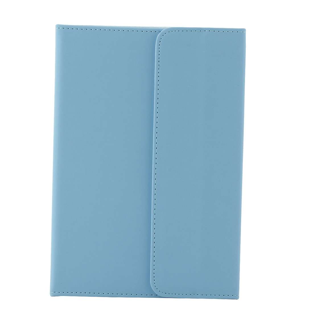 Universal Bluetooth V3.0 Keyboard Detachable PU Leather Tablet Case for 7-8 inch Tablet PC(Blue)