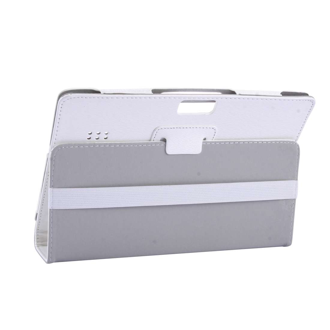 Universal 9.6 inch / 10.1 inch Tablets PC Protective Leather Case(White)