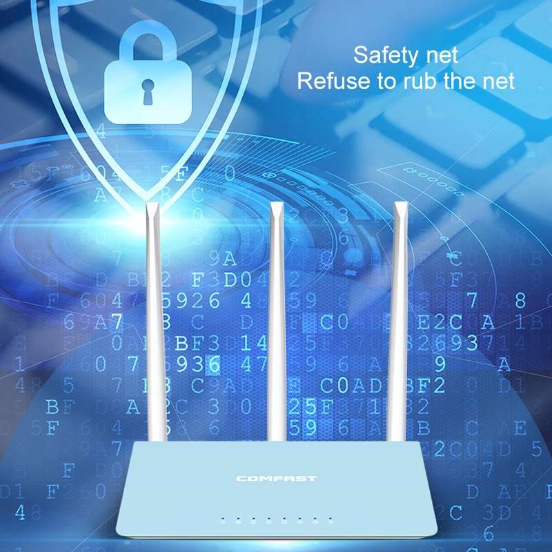 COMFAST CF-WR616AC Home 1200Mbps Dual-band Gigabit Rate Wireless Router 2.4G/5.0G WiFi Network Ext